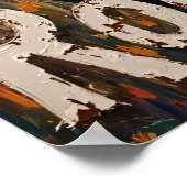 転がの雷：ライオンのソロ ポスター (角)