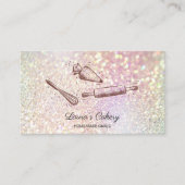 転がのpin & whiskカップケーキベーカリー自筆証書 名刺 (正面)