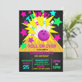 転がもう……ストライキボーリング誕生パーティー 招待状 (スタンド正面)