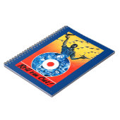 転がカナダ王室の空軍 ノートブック (左側)