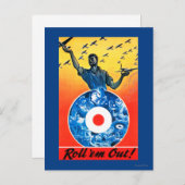 転がカナダ王室の空軍 ポストカード (正面/裏面)