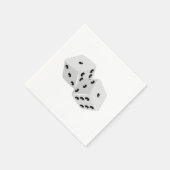 転がサイコロ スタンダードカクテルナプキン (角)