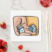 転がサイコロ スタンダードランチョンナプキン (インサイチュ)