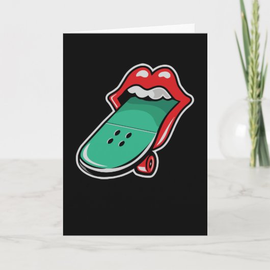 転がスケートボード カード (正面)