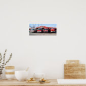 転がズヒルズ消防署 – Catoosa, Ok ポスター (キッチン)