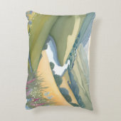 転がズヒルズ風景 | 水彩美 アクセントクッション (裏面(縦))