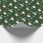 転がトイおもしろいレの紙と葉 ラッピングペーパー (角)