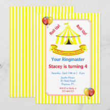 転が上！転が上！サーカスバースデーパーティーイエロー
