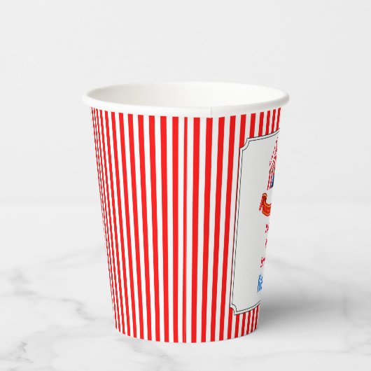 転が上!転が上!サーカス誕生日パーティー 紙コップ (右)