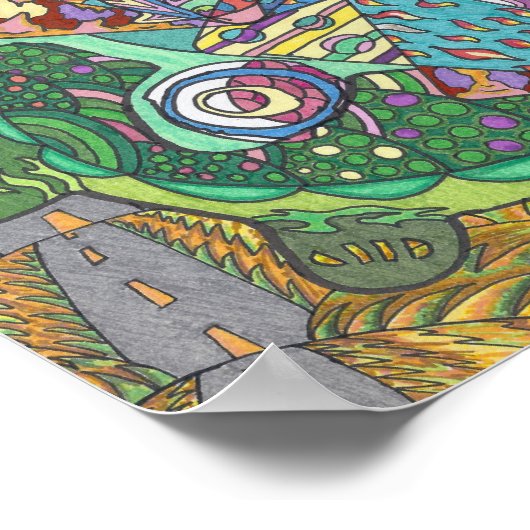 転が亀の丘 ポスター (角)