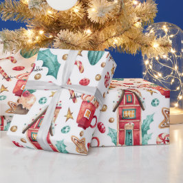 転が名曲芸場 ラッピングペーパー