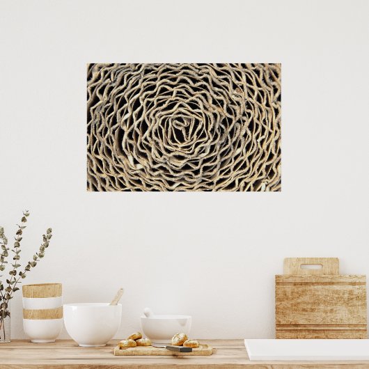 転が波紙 ポスター (キッチン)