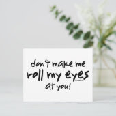 転が目 ポストカード (スタンド正面)