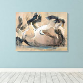 転が キャンバスプリント (インサイチュ (ウッドフロア))