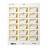 転がpin cookies piesベーカリー価格ステッカー ラベル (フルシート)