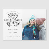 転がWith It LGBTQトイレ紙転がハート写真 (正面)