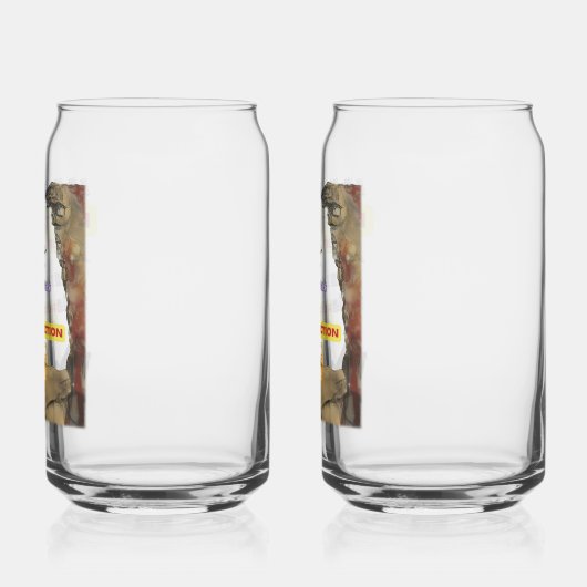 転んだ ガラス缶 (左)