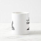 "転んだ" タワー 楽しいマグカップ コーヒーマグカップ (中央)