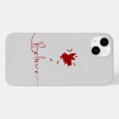 転信じ落する豚の羽毛 Case-Mate iPhoneケース (裏面 (横))