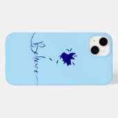 転信じ落する豚の羽毛 Case-Mate iPhoneケース (裏面 (横))