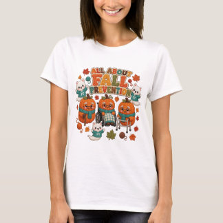 転倒予防について語るニットセーター | かぎ針編み  Tシャツ