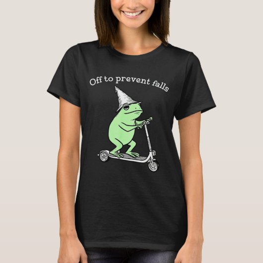 転倒予防 Spt Pta 看護師 秋 Tシャツ (正面)