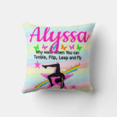 転倒体操引用文デザイン クッション (裏面)