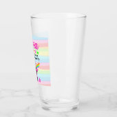 転倒体操引用文デザイン タンブラーグラス (左)