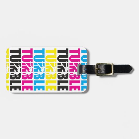 転倒 ラゲッジタグ (正面横)