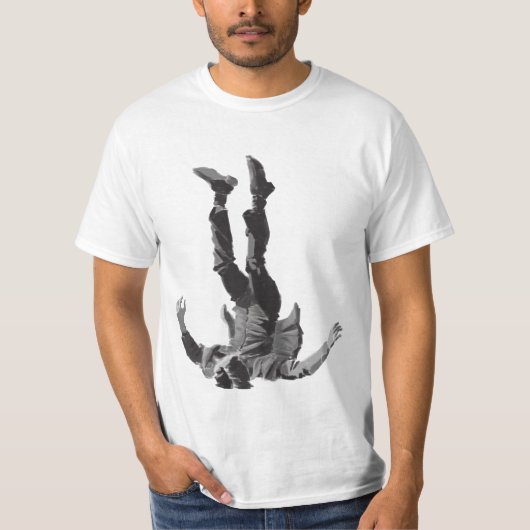 転倒 Tシャツ (正面)