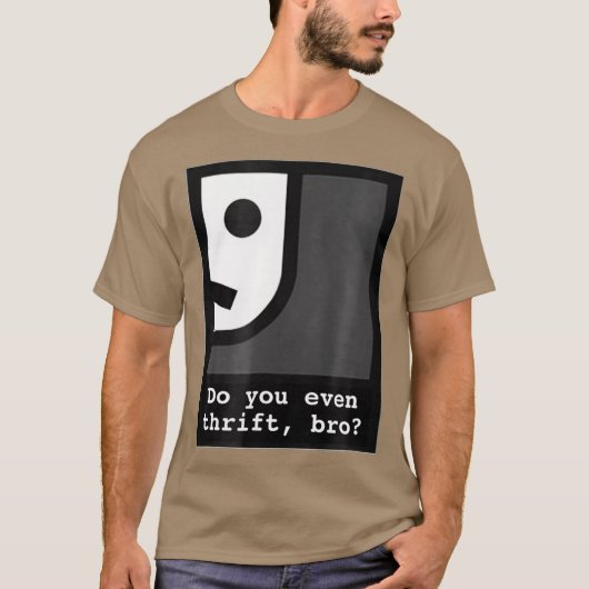 転売ユーモア  ハンティング 面白い古着屋 Tシャツ (正面)