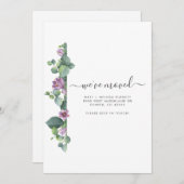 転居届けユーカリ (正面/裏面)