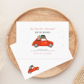 転居届の送付 名刺