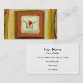 転移の受諾の変更の有望な芸術 名刺 (正面/裏面)