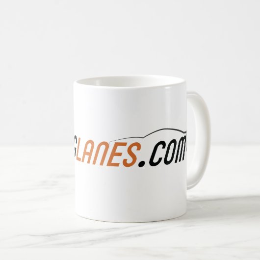 転移の車線の全ロゴのコーヒーのマグ コーヒーマグカップ (正面右)