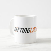 転移の車線の全ロゴのコーヒーのマグ コーヒーマグカップ (正面左)