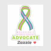 転移性乳がんビニールステッカー シール (シート)