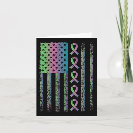 転移性乳がん国旗認識度生存者G カード (正面)