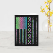 転移性乳がん国旗認識度生存者G カード (黄色い花)