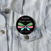 転移性乳がん擁護と支援 缶バッジ (インサイチュ)