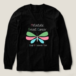 転移性乳がん支持 トライブレンドTシャツ