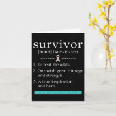 転移性乳がん生存者 カード (黄色い花)