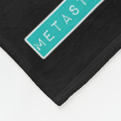 転移性乳がん生存者 フリースブランケット (角)