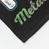 転移性乳がん認識度日足 フリースブランケット (角)