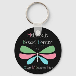 転移性乳がん認識度 キーホルダー