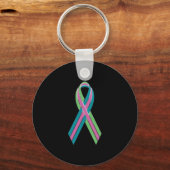 転移性乳がん認識度 キーホルダー (裏面)