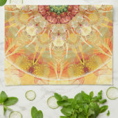 転移12のギフトの時の曼荼羅 キッチンタオル (折り畳み)