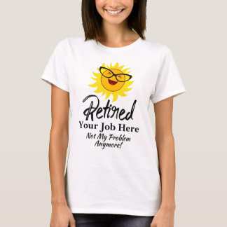 転職は私の問題退職したではない Tシャツ