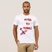 転落するために生まれて下さい Tシャツ (正面フル)