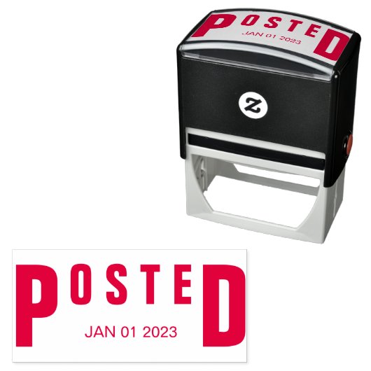 転記済み署名日 セルフインキングスタンプ (インサイチュ)